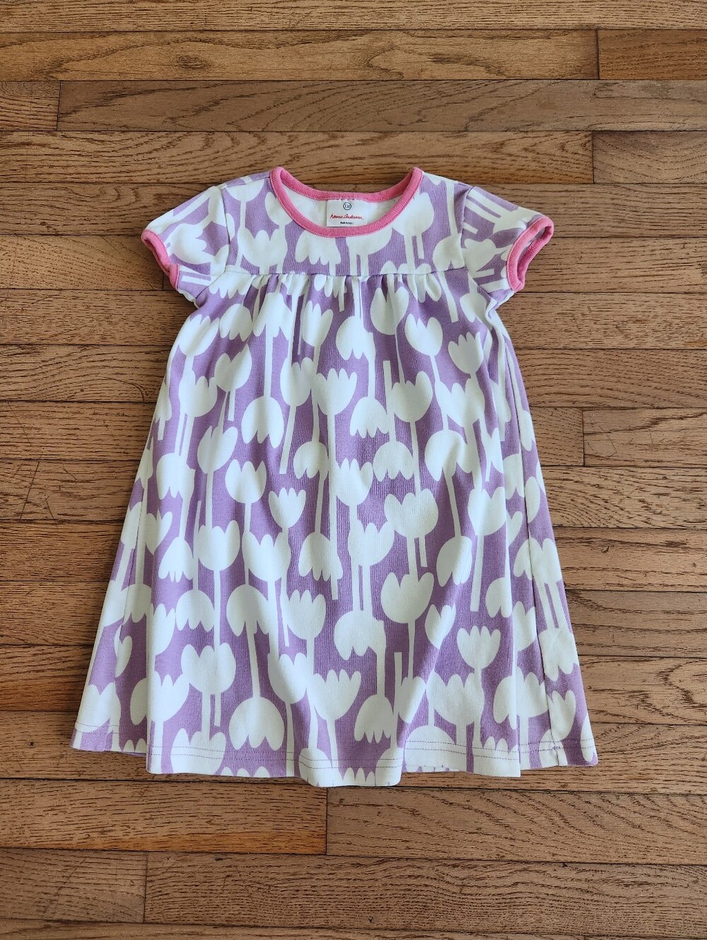 Girls Hanna Andersson Tulip Dress Size 110 (5)